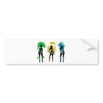 Carnival Silhouettes Bumper Sticker