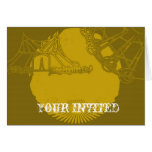 Carnival Stamp Greeting Card