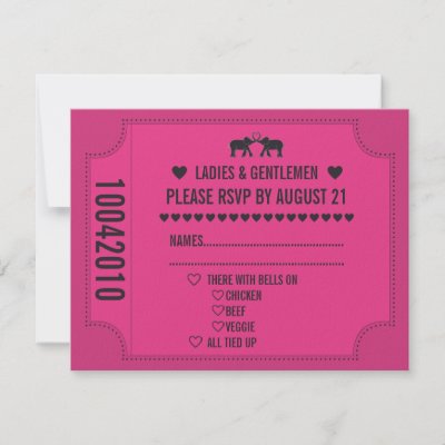 Carnival Circus themed invites are fun and casual for your theme wedding 