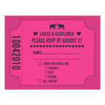 Carnival Ticket RSVP Invitation