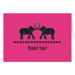 Carnival Ticket Thank You Note Card