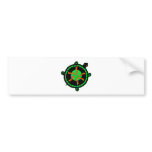 Carnival Turtle Bumper Sticker