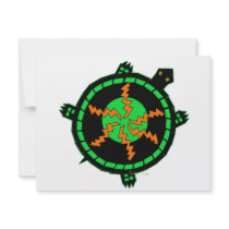 Carnival Turtle invitations