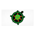 Carnival Turtle Personalized Photo Card