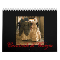 Carnivale di Venezia II Wall Calendars