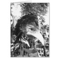 Carnivale Mask Venice Italy Souvenir Stand Card