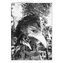 Carnivale Mask Venice Italy Souvenir Stand Card by BellaRossini Carnivale Mask Venice Italy Souvenir Stand Card