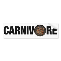 Carnivore bumper sticker bumper stickers