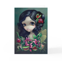 "Carnivorous Bouquet Fairy" Greeting Card
