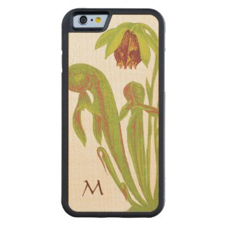 Carnivorous California Pitcher Plant Monogram