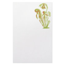 Carnivorous Plant Botanical Art Stationery