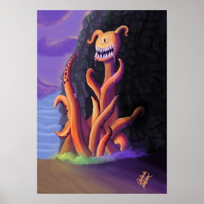 Carnivorous plant poster by Dirtybunny