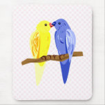 Carol & Carl Canary Mouse Pads