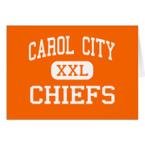 Carol City - Chiefs - High School - Miami Florida cards