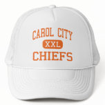 Carol City - Chiefs - High School - Miami Florida Mesh Hats