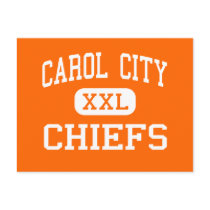 Carol City - Chiefs - High School - Miami Florida postcards