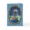 CAROLERS, LAMP & WREATH by SHARON SHARPE cards by sharonsharpe CAROLERS, LAMP & WREATH by SHARON SHARPE cards