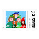 Carolers Stamps