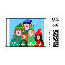 Carolers Stamps