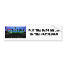 Carolina Bands Bumper Sticker bumper stickers