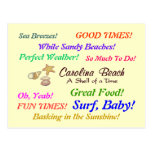 Carolina Beach Shells Postcards