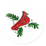 Carolina Cardinal Sticker