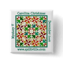 Carolina Christmas Pin buttons