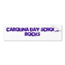 CAROLINA DAY SCHOOLROCKS bumper stickers