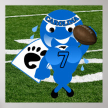 Carolina Football Poster