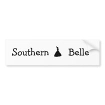carolina state of mind southern belle, Southern... bumper stickers