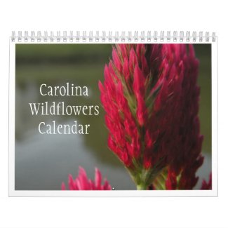 Carolina Wildflowers Calendar  2012