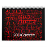 Carolina Wrestling Alliance 2008 Calendar