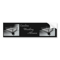 Carolina Wrestling Alliance Bumper Sticker
