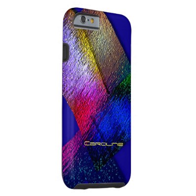 Caroline Multi Colored iPhone cover Tough iPhone 6 Case