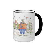 Caroling Mice Mug