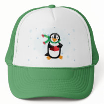 Caroling Penguin Hat