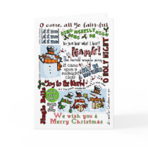 Caroling Snowmen cards