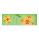 Carol's Flowers bookmark business cards by IArtist40 Carol's Flowers bookmark business cards