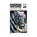 Carosel Horse Postage Stamp by painter_sf Carosel Horse Postage Stamp