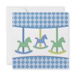 Carousel Baby Shower Invitation