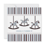 Carousel Birthday Party Invitation