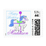 Carousel Birthday Stamps