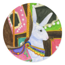 Carousel Bunny Sticker by 13BlackCatsDesigns Carousel Bunny Sticker