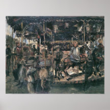 Carousel by Lovis Corinth Print