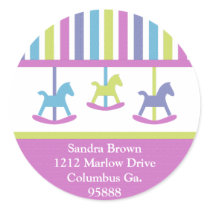 Carousel Collection Address Stickers
