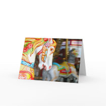 "Carousel Fantasy" Notecard