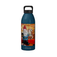 Carousel Gnome Reusable Water Bottle