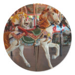 Carousel Horse,2 Stickers