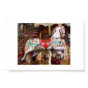 Carousel Horse - Authentic Antique Wood posters