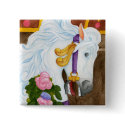 Carousel Horse Button